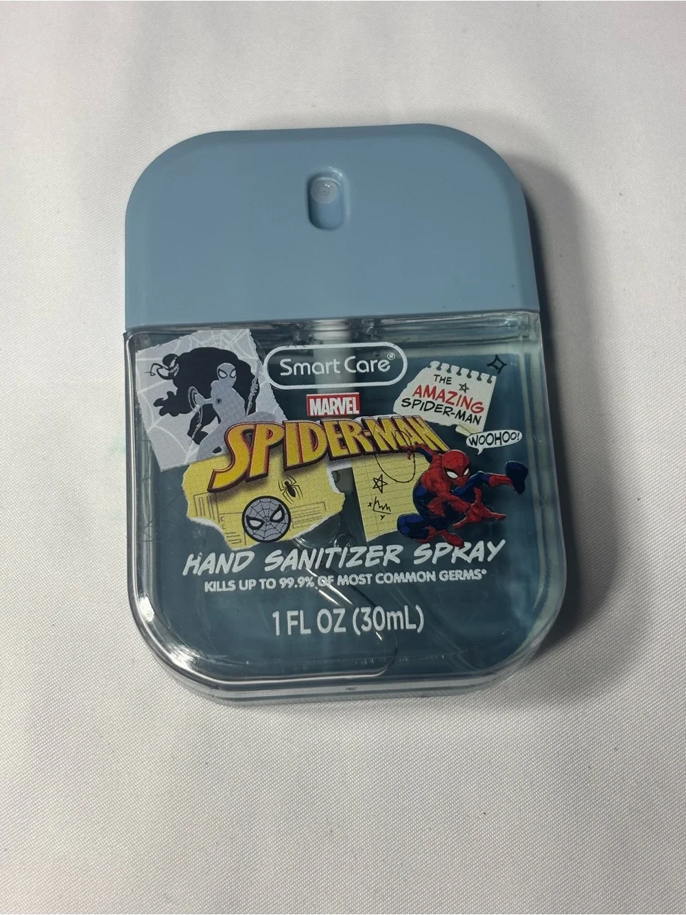 4 New Marvel Spider-Man Kids Bath & Sanitizer Set – Blue/Red